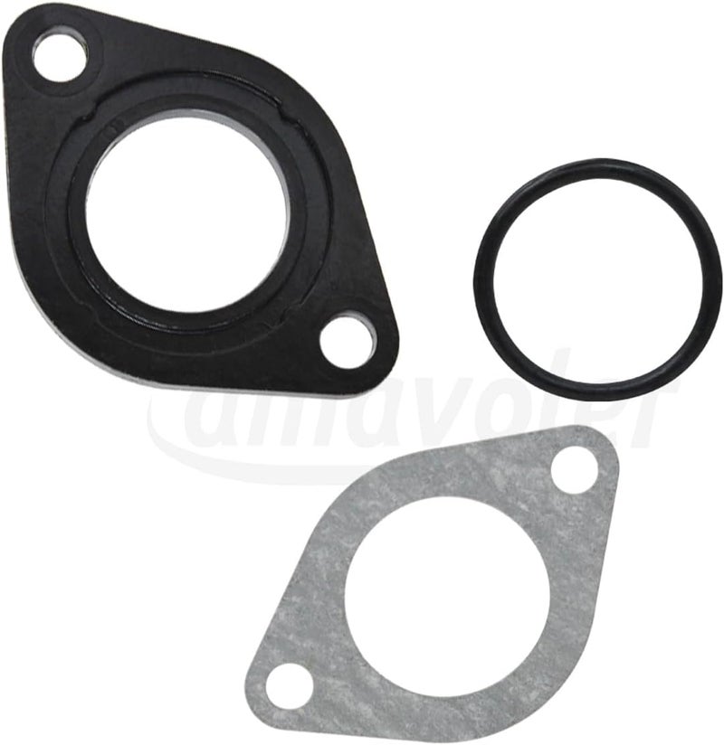 amavoler Intake Manifold Pipe 56-2 Inlet Gasket 26mm Aftermarket Parts Fit for VM22 26mm Carburetor Tao Tao Zongshen Lifan YX Apollo 110cc 125cc 140cc Engine Pit Dirt Bike. (silver) - Image 5